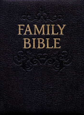 Family Keepsake Bible (Black)